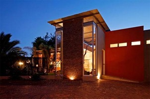 Exterior of the African Moon Guest House